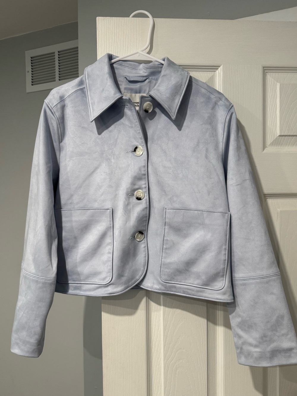 Abercrombie & Fitch Vegan Suede Jacket